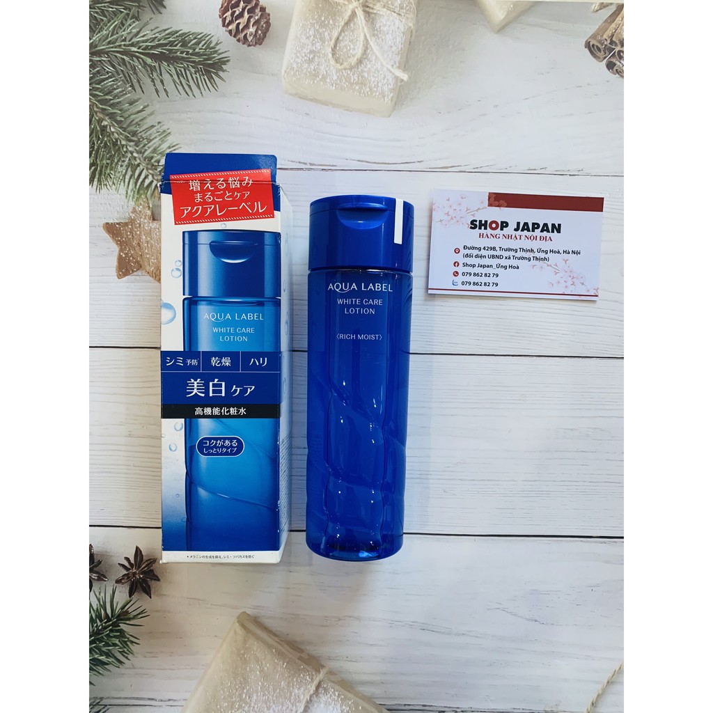 Nước hoa hồng Shiseido Aqualabel Lotion