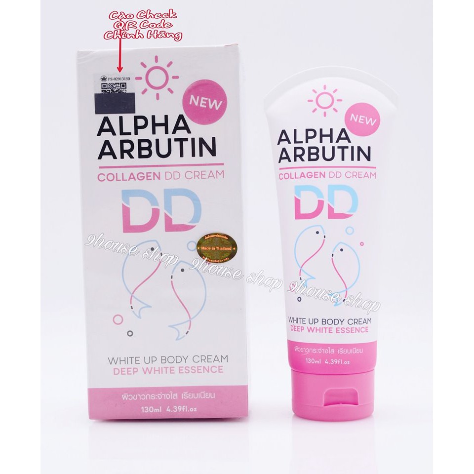 01 Tuýp DD Cream Dưỡng Trắng Da Toàn Thân ALPHA ARBUTIN Thái Lan