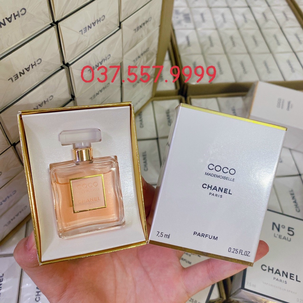 [ Mini Size ] Nước Hoa Chanel Chance, Chanel Coco Mademoiselle 7.5ml, No5, Nước Hoa Mini Nữ Full Box