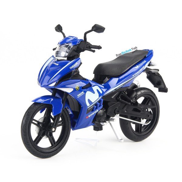 Mô hình xe máy Yamaha Exciter Y15ZR Movistar 1:12 Dealer