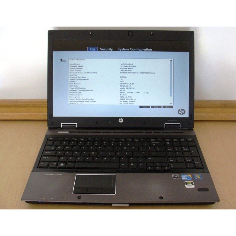 Laptop HP Workstation 8540w i7 840QM | BigBuy360 - bigbuy360.vn