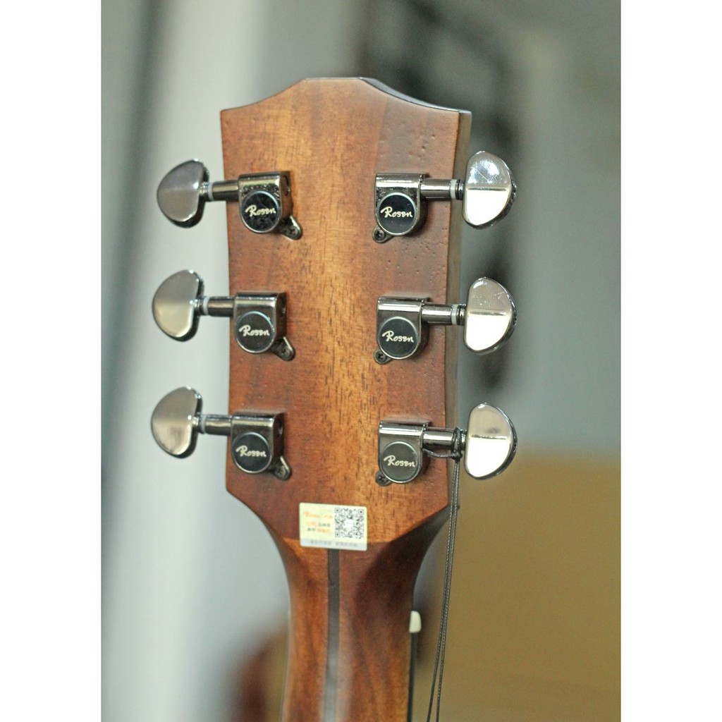 Đàn Guitar Acoustic Rosen G15 - Đàn gỗ thịt, nhiều màu lựa chọn, tặng Full phụ kiện và khóa học guitar trị giá 699k