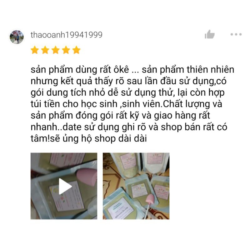 Bột Diếp Cá Nguyên Chất Giảm Mụn, Trắng Da, Mờ Thâm - Mỹ Phẩm Handmade