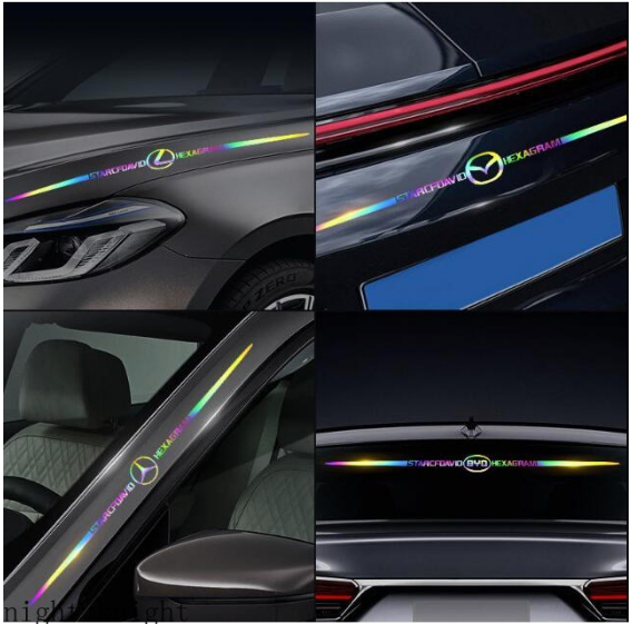 Miếng Dán Trang Trí Vòng Hoa Nhiều Màu Sắc Cho Xe Hơi Honda City / C70 / Vezel / Fit / Freed / Civic / Crv Accord / Jazz / Hrv / Crz