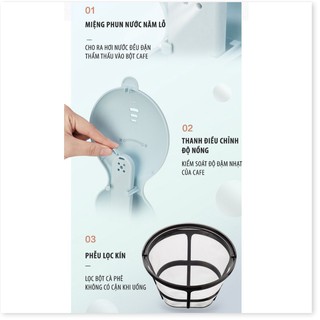 Máy Pha Cafe Nhỏ Giọt Bear KFJ-A06K1 - Cao cấp