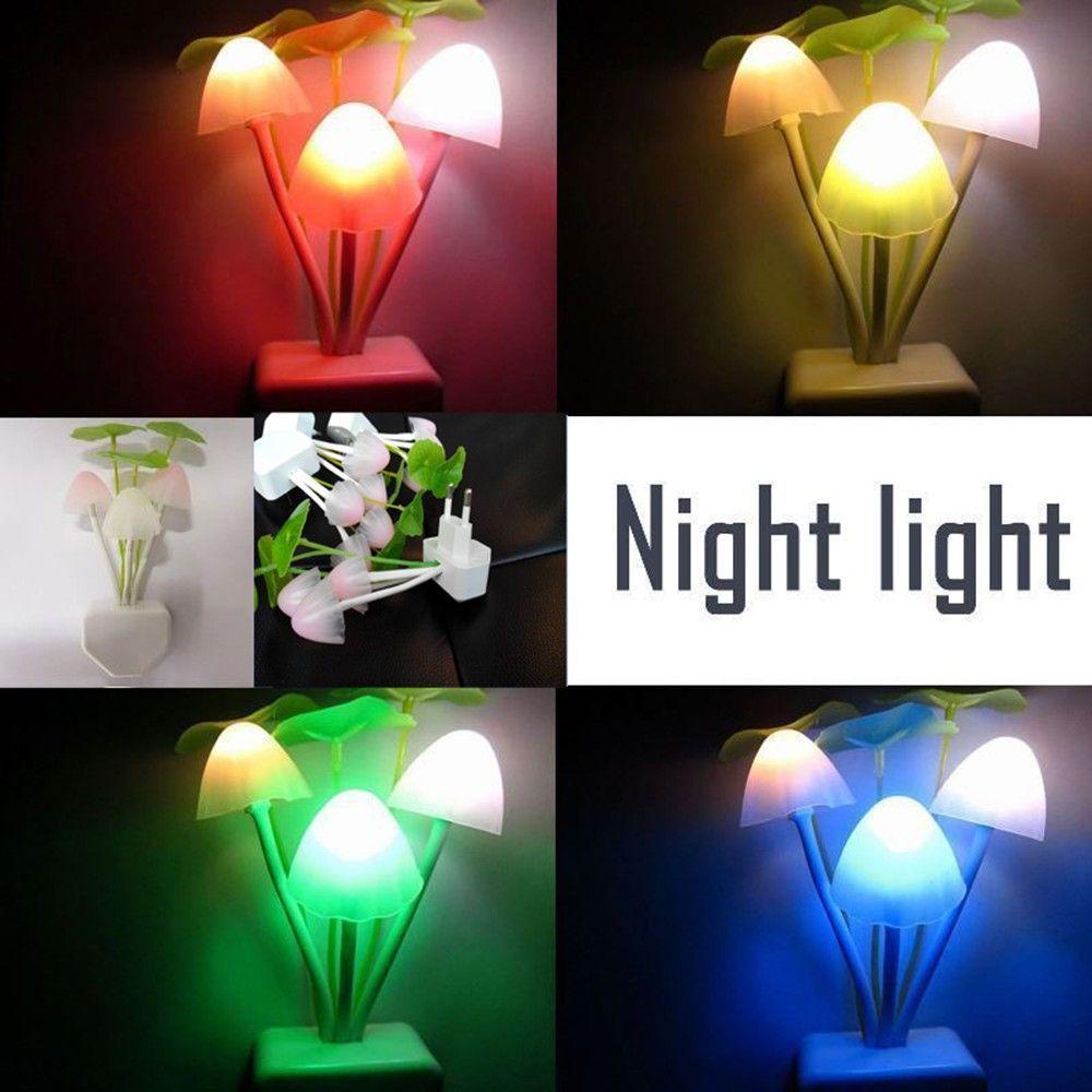 YIYU Đèn LED Hình Nấm Trang Trí Nhà Ở