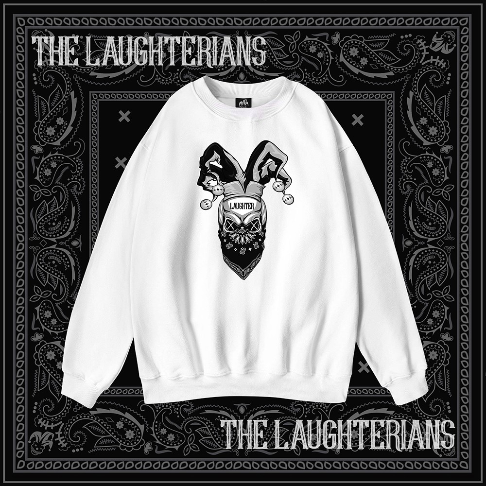 Laughterian Pattern - Sweater Họa Tiết Bandana - 100% Cotton | BigBuy360 - bigbuy360.vn