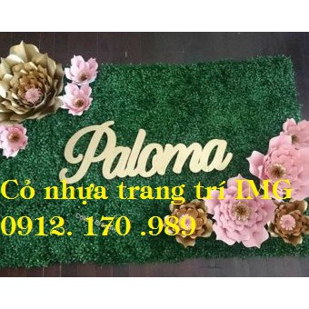 Vỉ cỏ nhựa trang trí ốp tường, cỏ treo tường, cỏ chụp hình cưới, sự kiện, sản phẩm- TN2