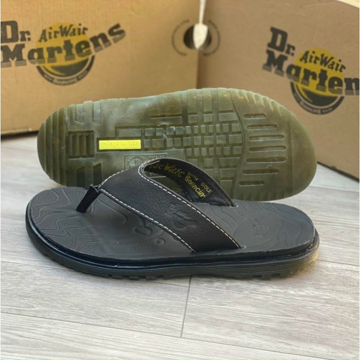 Dép Dr.Martens Packer, dép da bò nam, dép quai kẹp, xỏ ngón