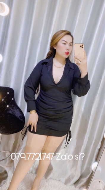 ĐẦM SƠ MI BIGSIZE 55-90kg (có size) | BigBuy360 - bigbuy360.vn