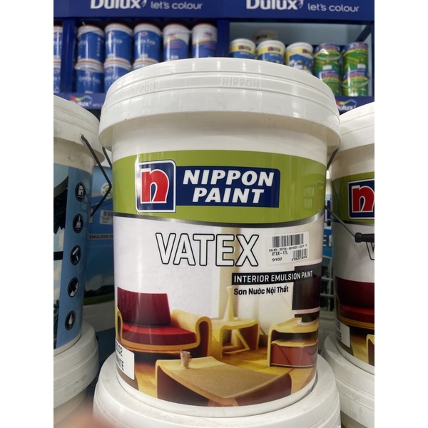 sơn nippon vatex trắng nội có thấy 18(lít)