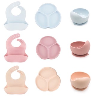 (Kháng khuẩn) Khay ăn dặm silicon Canada Glitter & Spice