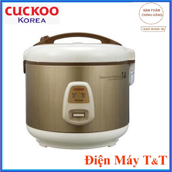 [Mã ELHADEV giảm 4% đơn 300K] Nồi cơm điện Cuckoo CR-1413 - 2.5 lít