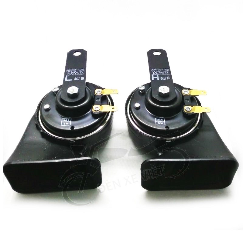 [ Chính Hãng ] Còi DENSO 12V 1 Bộ 2 Còi Với Màng Lọc Âm Thanh Cực Chất Lượng Chính Hãng DENSO