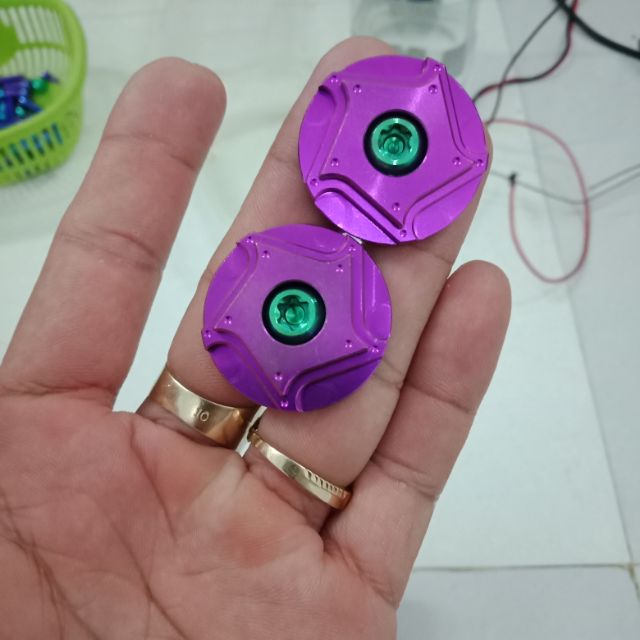 (GR5 XỊN  LOẠI 1) cặp  gù  tay lái  titanium gr5 chưa  kèm  ốc