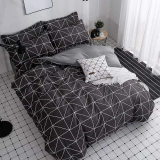 Bộ vỏ chăn ga gối cotton poly-pl45