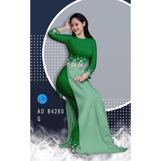 Vải áo dài hoa eo