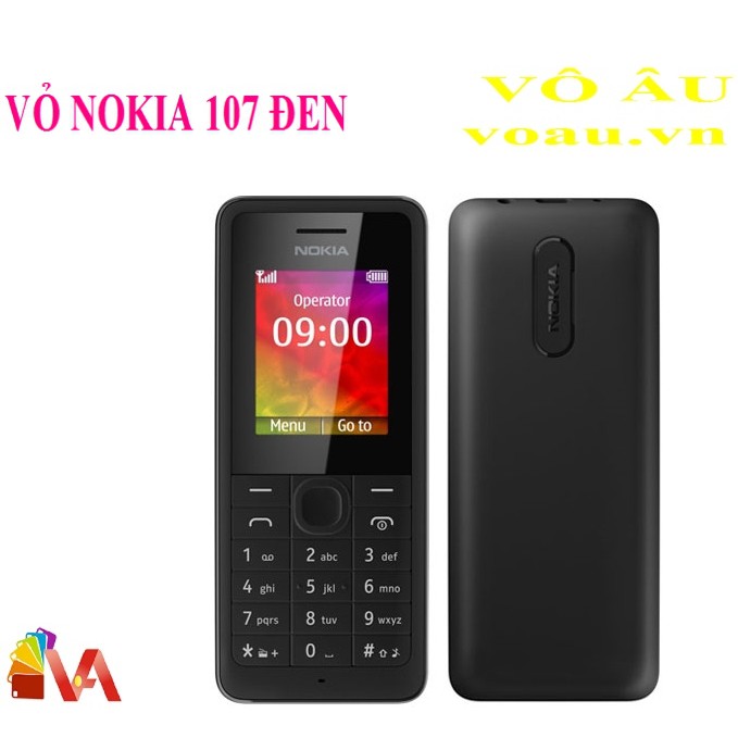 VỎ NOKIA 107 MÀU ĐEN