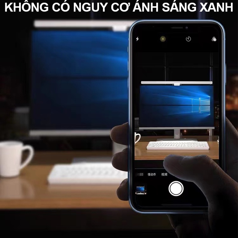 Đèn treo màn hình máy tính VNNETLAN 3 chế độ chống ánh sáng xanh bảo vệ mắt chống mỏi chống cận khi làm việc/ học tập