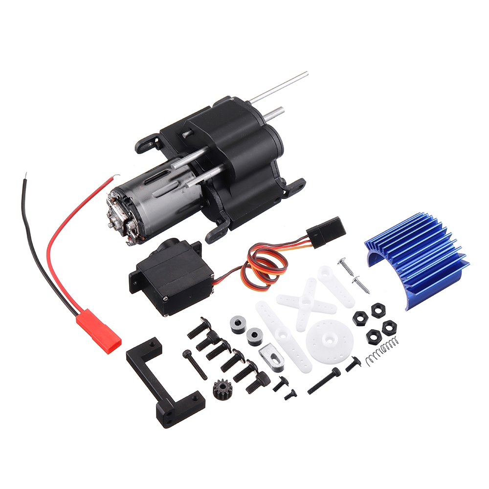 【High Quality】WPL Upgraded Metal Speed Change Gear Box Set B16 B24 B36 C24 C34 JJRC Q65 MN90 MN45 Rc