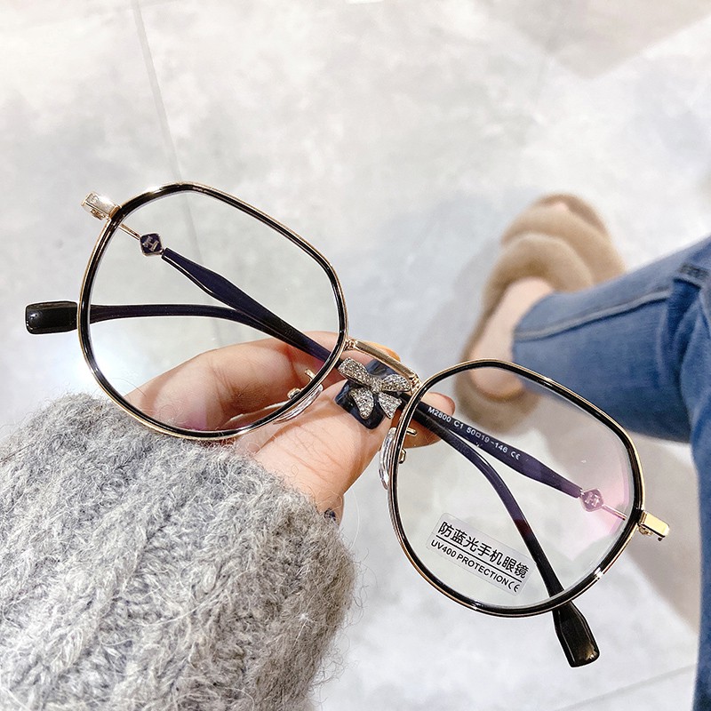 Kính Mát Chống Ánh Sáng Xanh Thời Trang Hàn Quốc Cho Nam Nữjz2800