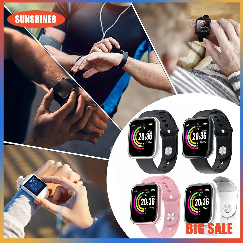 🥇Đồng hồ đeo tay thông minh 🥇 đo nhịp tim theo dõi sức khỏe 1.44  inches Vòng đeo tay thông minh nhịp tim bước Bluetooth