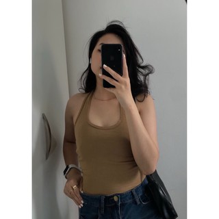 Áo cổ yếm không lưng cá tính KOBIT