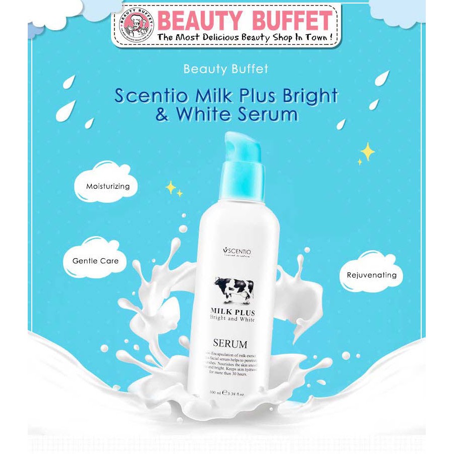 [ Auth Thái ] Tinh chất Serum dưỡng trắng và phục hồi da hư tổn Milk Plus