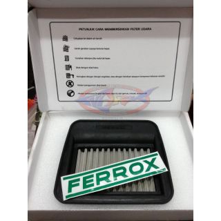 Lọc gió thép Ferrox dành cho Exciter 135 các đời