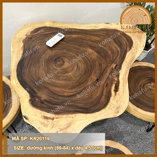 [Hàng New Giá Rẻ] Mặt gỗ me tây KR20119