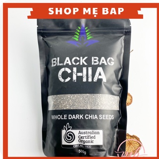 Hạt Chia Đen Black Bag Úc 500g - Hàng Nhập Khẩu [Date 08/2023]
