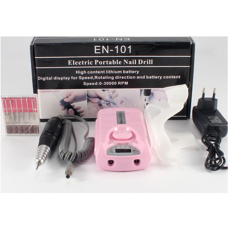 Máy Mài Móng Tích Điện EN-101 Pin Bền Máy khoẻ