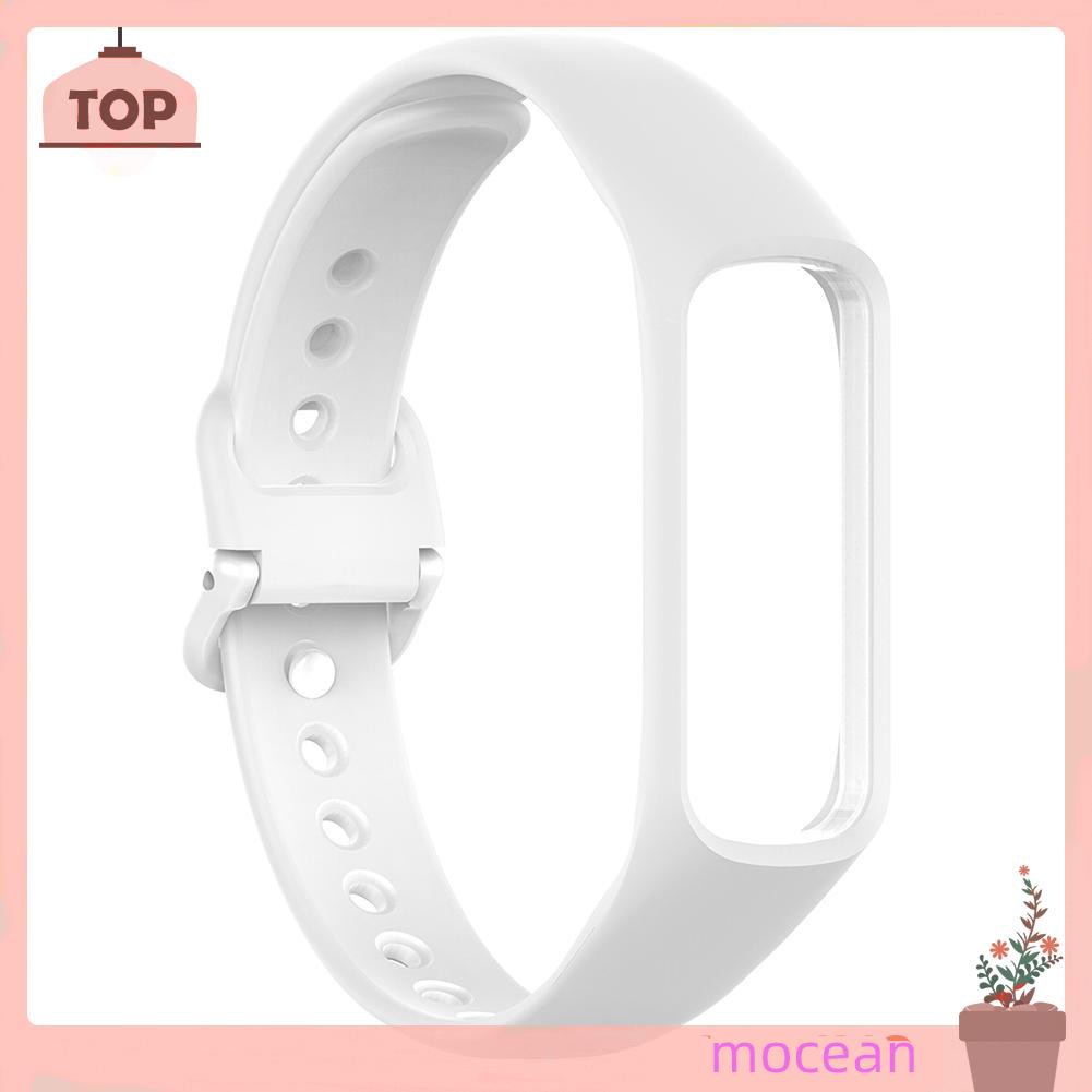 Bộ Dây Đeo Silicone + Khung Cho Đồng Hồ Thông Minh Samsung Galaxy Fit-E Sm-R375