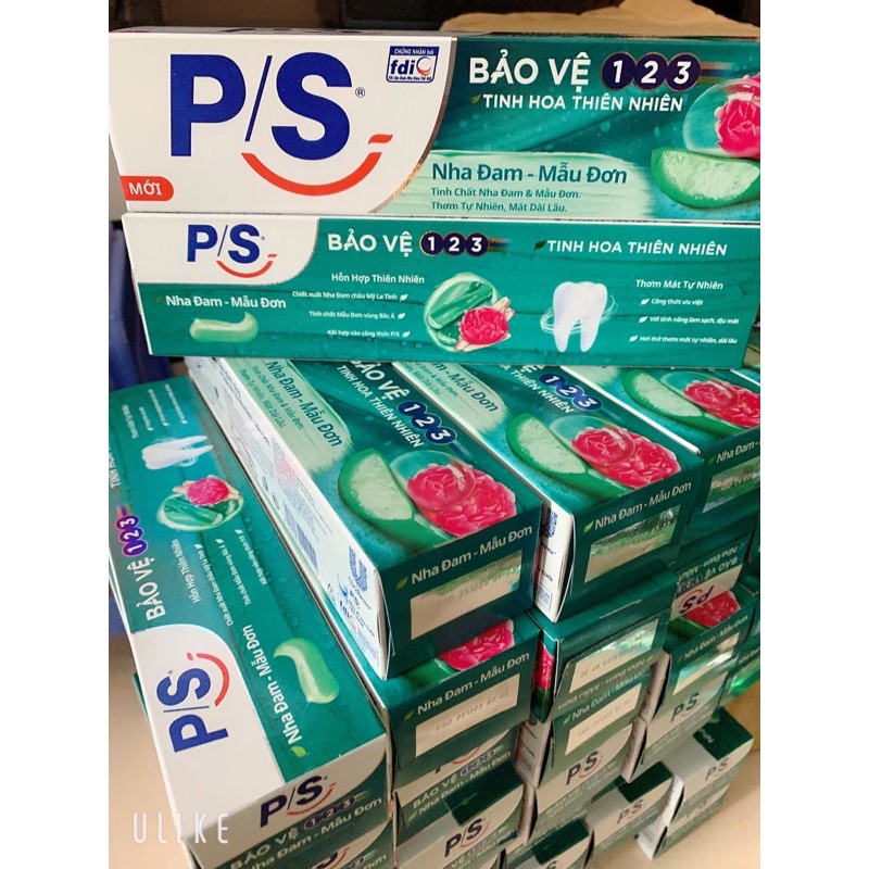 Kem đánh răng PS bảo vệ 123 banking soda