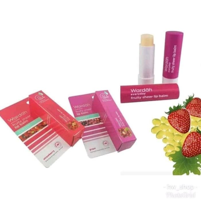 (hàng Mới Về) Son Dưỡng Môi Wardah Everyday Hương Trái Cây | BigBuy360 - bigbuy360.vn