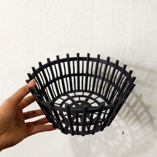 Set 10 Chậu giả gỗ có nan phụ phi 25 - hàng loại 1 - cứng cáp , dày dặn , chống phai màu