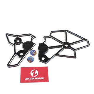 Nẹp Sườn CNC Satria Fi, Raider Fi Đen