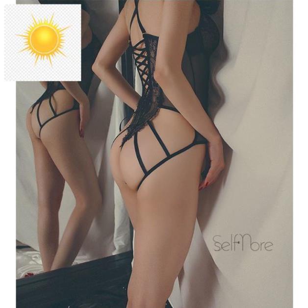 👡 Bodysuit nữ sexy nhiều dây khoét bụng đồ ngủ quyến rũ 👡 | BigBuy360 - bigbuy360.vn