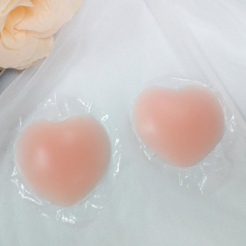 Set 4 Cặp Miếng Silicone Tròn Lót Ngực Tái Sử Dụng Tiện Lợi