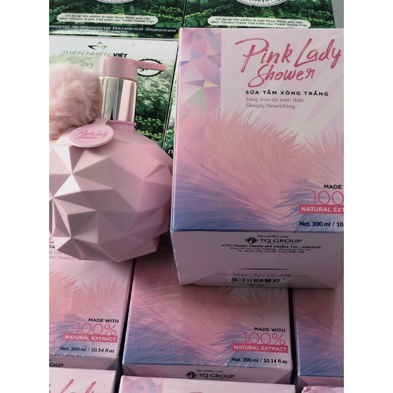 Sữa tắm xông trắng Pink Lady shower