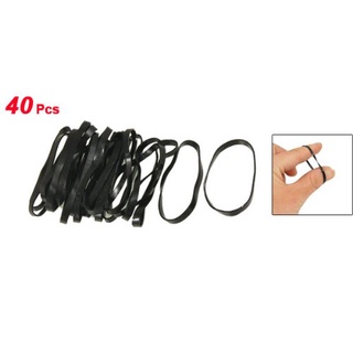 Set 40 Dây Thun Cột Tóc Màu Đen