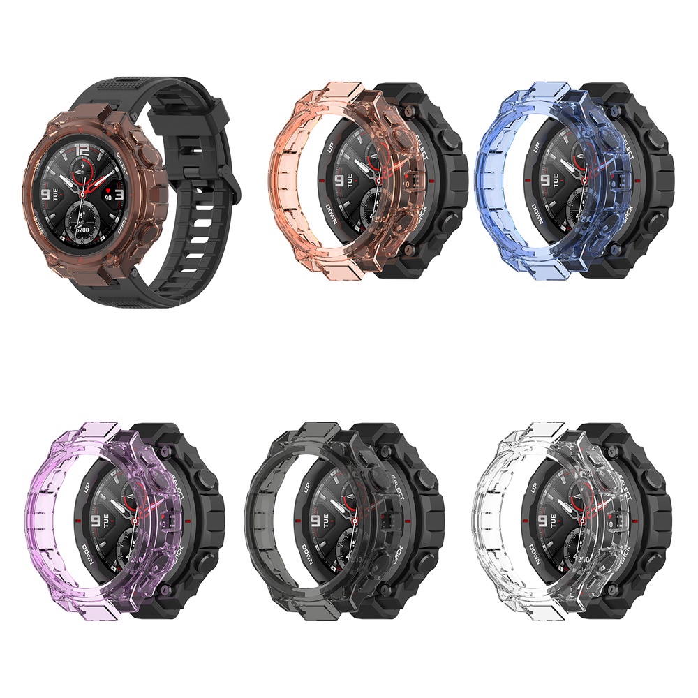 Silicone Ốp Silicon Bảo Vệ Cho Đồng Hồ Thông Minh Xiaomi Huami Amazfit T-Rex / T Rex Pro