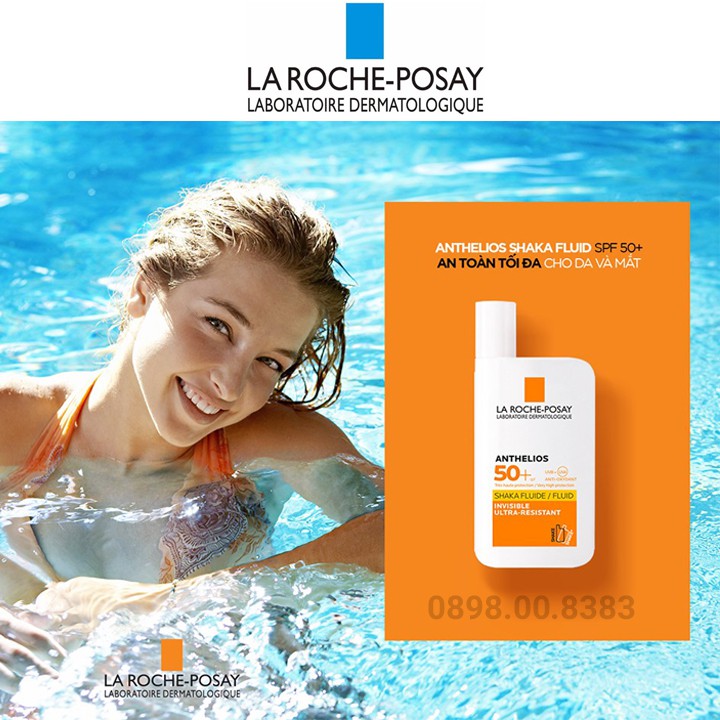 La Roche Posay Anthelios Invisible Fluid SPF 50+ Kem Chống Nắng La Roche Posay dành cho da nhạy cảm 50ml