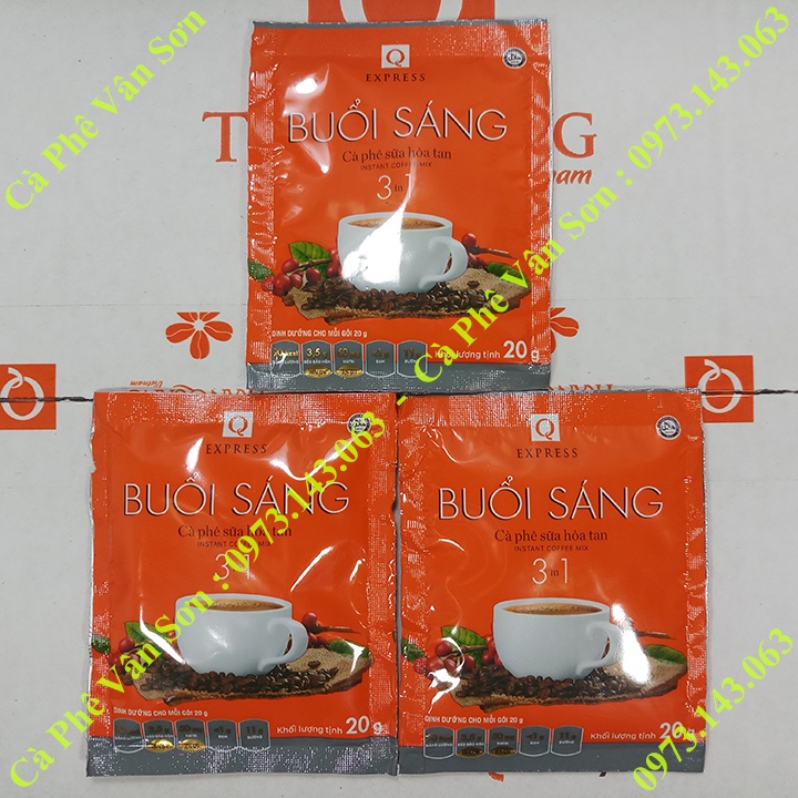 Combo 08 loại Cà Phê Sữa - Đen - Trần Quang, Phúc Sinh (mỗi loại 03 gói nhỏ)