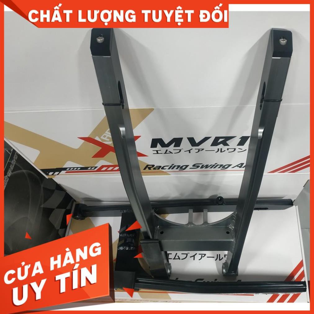 GẮP (CÀNG SAU) XMVR1- MẪU 2 (NHÔM CẮT PLUS 1 inch) - TĂNG SÊN TRONG - CHO EXCITER 150