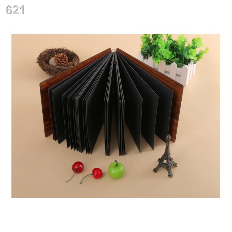 【HOT】Album ảnh instax polaroid bìa gỗ DIY/ tự thiết kế album/ dán