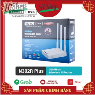 Bộ Phát Wifi Totolink N302R Plus - Bộ Phát Wifi Chuẩn N Tốc Độ 300Mbps Mở Rộng Sóng - Hàng Chính Hãng
