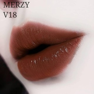 SON KEM LÌ MERZY VER3 MÀU V18-Nâu đất Chocolate
