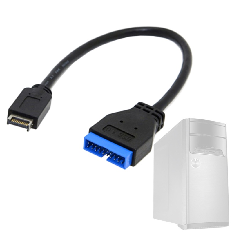 Cáp Bo Mạch Chủ Mở Rộng Chuyển Đổi Cổng USB 3.1 20Pin Sang Cổng USB 3.0 20Pin