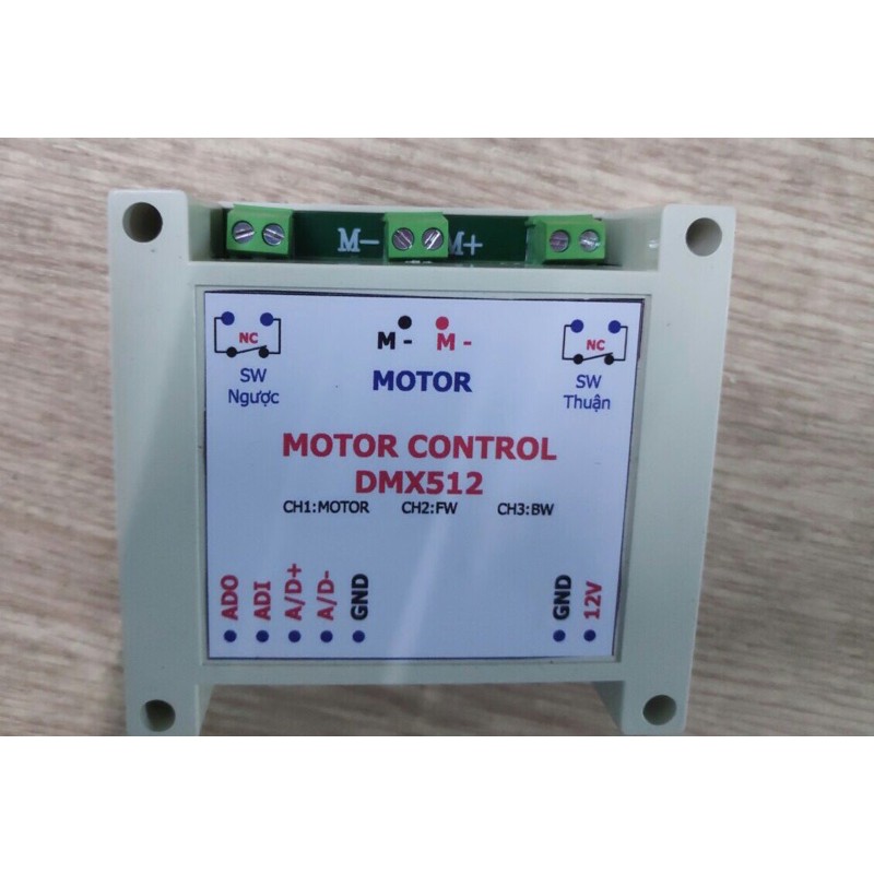 Mạch điều khiển motor 3 kênh DMX512
